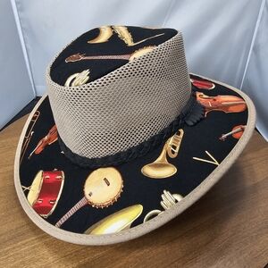 Cabana Breathable Wide Brim Sun Hat | American Hat Makers | Tan NWT | RARE LE